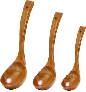 Kitchen Ready Wooden Serving Spoon For Food Serving And <b>Cooking</b> Tasks - Product Image 2
