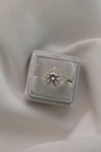 Vintage Lab Grown Diamond Engagement Rings 10K 14K 18K Solid Gold Wholesale Round Marquise Cluster Modern Unique Wedding Jewelry - Product Image 3