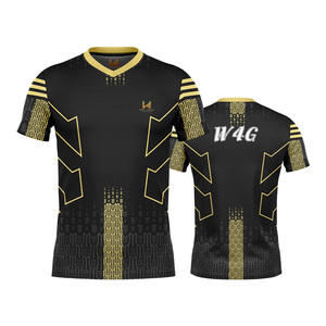 Camiseta Personalizada Ecológica con Estampado por Sublimación, de Secado Rápido, Cuello en V, Manga Corta, Diseño Sólido, Tejido Transpirable - Product Image 6