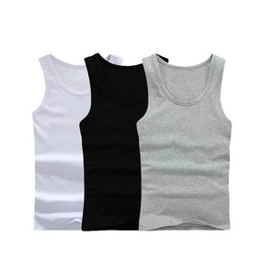 เสื้อกล้ามออกกำลังกายผู้ชาย แห้งเร็ว ระบายอากาศดี ดีไซน์ถักแบบตาข่าย คอกลม ไม่มีแขน รับผลิตแบบ OEM แฟชั่น - Product Image 2