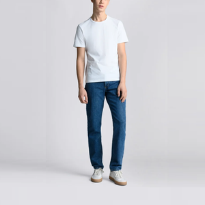 Pantalones Vaqueros de Mezclilla para Hombre, Elegantes, Ecológicos, Transpirables, de Secado Rápido, Cintura Media, Corte Recto, 100% Algodón, Diseño Personalizado - Product Image 6