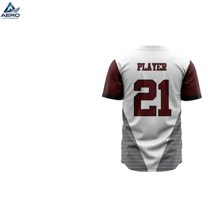 Uniforme de Béisbol de Último Diseño, Nuevo Estilo, Calidad Premium, Color Sólido, para Venta en Línea, Profesional - Product Image 4