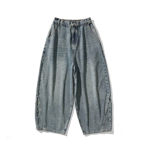 Premium Baggy <b>Jeans</b> Oversized Fit <b>Soft</b> Denim Fabric Modern Baggy <b>Jeans</b> Fashion Apparel Private Label Streetwear <b>Jeans</b> - Product Image 6