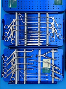 Juego de instrumentos FESS de alta calidad para cirugía endoscópica de senos paranasales, de acero inoxidable alemán, con caja de esterilización, de Pentax Surgical. - Product Image 2