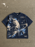 T-shirt personnalisé à col rond, coupe classique, design uni, 100 % coton épais, avec poche, écologique, respirant, séchage rapide, marque privée