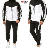Sudadera con capucha y cordón con cremallera de diseño personalizado 2023 para hombre, chándales de invierno de talla grande personalizados de alta calidad