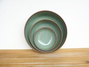 Bol de luxe en céramique, vert sarcelle profond, glaçure réactive, intérieur brillant, sans danger pour les aliments, résistant à la décoloration, pour une vaisselle moderne et élégante - Product Image 6