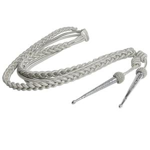 Aiguillette Táctica de Lujo Personalizada por el Fabricante, con Gancho y Bucle 3D, Accesorio para Uniformes Unisex - Product Image 3