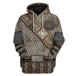 Últimas Novedades en Sudaderas con Capucha 2026: Serie Vikinga de Moda, Diseño Superior con Estampado Digital 3D para Cosplay Vikingo - Product Image 3