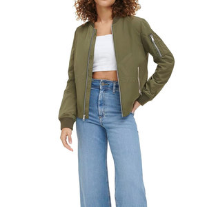 Premium Comfort <b>Women</b> <b>Bomber</b> <b>Jacket</b> Modern Casual Wear <b>Women</b> <b>Bomber</b> <b>Jacket</b> Durable Fabric With Stylish Appeal - Product Image 4