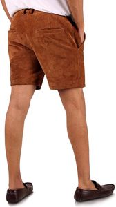 Shorts en cuir de qualité supérieure pour hommes / Shorts en cuir sur mesure à prix raisonnable pour hommes - Product Image 5