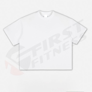 Camiseta de Hombre Personalizada con Logotipo, Corte Regular, Algodón Grueso de 270 g/m², Teñida, Antiencogimiento, Manga Corta, Cuello en V, Hombros Caídos, Estilo Urbano - Product Image 5