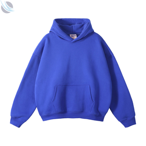 Hoodie court unisexe personnalisé en gros 350 g/m² avec impression en relief – Hoodie homme de haute qualité avec impression en relief lourde personnalisée - Product Image 5