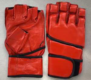 ถุงมือ MMA แบบ OEM สกรีนโลโก้ได้ หนังพรีเมียม เป็นมิตรกับสิ่งแวดล้อม สีสั่งทำได้ สำหรับต่อสู้ในกรง น้ำหนักเบา ระบายอากาศดี ติดตีนตุ๊กแก - Product Image 5