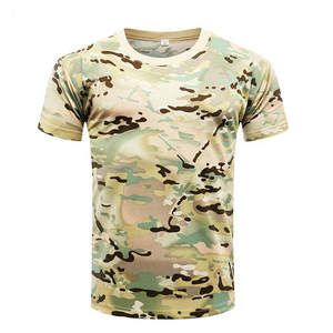 Camiseta Personalizada para Hombre con Estampado por Sublimación, 180GSM, Poliéster y Algodón, Cuello Redondo, Corte Regular, Venta al Por Mayor, OEM - Product Image 1