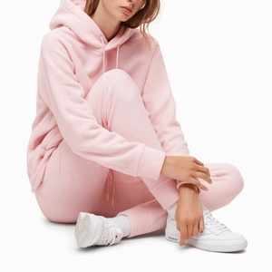 Conjunto Deportivo de Dos Piezas para Mujer, Sudadera con Capucha y Pantalones de Chándal de Felpa, Ropa Deportiva Cálida para Gimnasio, Ropa Deportiva Informal - Product Image 2