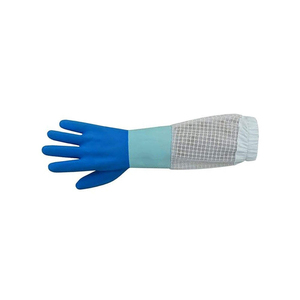 Gants d'apiculture respirants en cuir à manches longues pour la protection contre les piqûres lors des travaux en apiculture, vente en gros OEM - Product Image 5