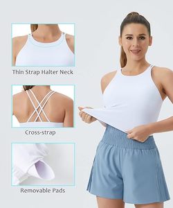 Women Yoga <b>Top</b> High Stretch Breathable Workout Fitness Activewear Women Yoga <b>Crop</b> <b>Top</b> High Stretch Sports Fitness Workout Wear - Product Image 5