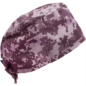 Eco-Friendly Breathable Cotton Surgical <b>Caps</b> <b>Scrub</b> Hats Unisex Quick Dry Custom Logo for Hospitals Pet Hospitals Dentist Nurses - Product Image 2