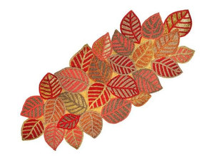 Caminos de Mesa de Lujo Tradicionales Hechos a Mano en India con Cuentas de Semillas y Bordados Personalizados de Alta Calidad al por Mayor - Product Image 6