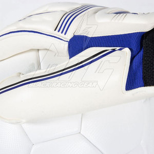 Gants de gardien de but de football professionnels personnalisés, paume en latex allemand haute adhérence, protection des doigts, respirants, pour entraînement et matchs - Product Image 6