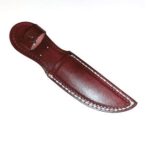 Funda de cuero para cuchillo, funda para cuchillo de hoja fija, funda de cuero hecha a mano, funda para cuchillo para acampar al aire libre, funda para cuchillo para llevar en el cinturón. - Product Image 4