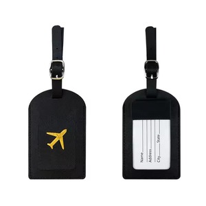 Top-Grain Genuine Leather Luggage <b>Tags</b> Luxury Travel ID Labels for <b>Suitcases</b> Handcrafted Full Grain Leather Travel <b>Tag</b> LTG-0360 - Product Image 1