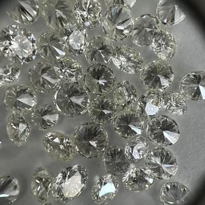 Excelente corte diamante 1,5mm redondo pequeño tamaño suelto tierra Natural minado diamantes sueltos para joyería - Product Image 2