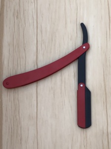 อุปกรณ์โกนหนวด บาร์เบอร์ ทูลส์ มีดโกนสีดำ มีดโกนแบบปรับได้สำหรับมืออาชีพ มีดโกนแบบปลอดภัย อุสตรา มีดโกนแบบไม่เจ็บปวด สำหรับผู้ชาย ใช้ส่วนตัวหรือร้านเสริมสวย - Product Image 5