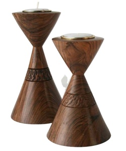 Farol de Madera Decorativo Rústico de Lujo, Estilo Antiguo, Hecho a Mano, Diseño Artístico para Decoración Navideña del Hogar - Product Image 3