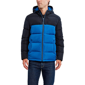 Veste matelassée pour homme avec logo personnalisé, très tendance, long manteau rembourré, veste d'hiver chaude pour homme - Product Image 5