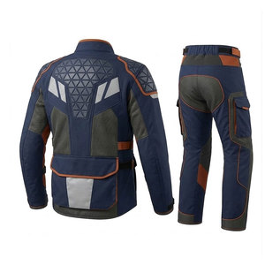 Combinaison textile pour moto pour homme, équipement de conduite durable, coupe confortable, tenue de moto pour les longs trajets - Product Image 2