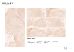 Carreaux de porcelaine ultra brillants de qualité supérieure, format 600x1200, grand format, pour sols et murs, usage résidentiel et commercial de luxe - Product Image 5