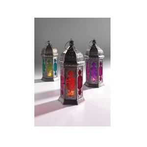Lámparas Metálicas Huecas o Faroles Metálicos Marroquíes Decorativos para la Decoración de Eid y Ramadán - Product Image 1