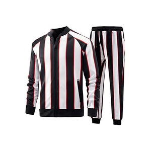 Wholesale Men’s <b>Polyester</b> Tracksuit Set – Winter Hoodie & <b>Jogger</b> 2 Piece, Warm Casual Solid Streetwear Jogging Suit - Product Image 1