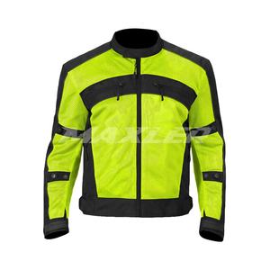 Veste de moto grande taille toutes saisons approuvée CE Vêtements de sport Veste d'équitation imperméable coupe-vent en textile réfléchissant court - Product Image 1