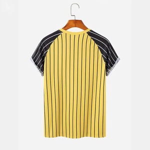 T-shirt vintage à manches courtes et col rond pour homme, coupe classique, 100 % polyester, séchage rapide, design personnalisé, fabrication usine – Meilleures ventes - Product Image 2