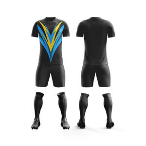 Kit de football personnalisé en gros, sublimé |   Tailles pour hommes, femmes et jeunes |   Vêtements de sport légers à séchage rapide en gros - Product Image 2