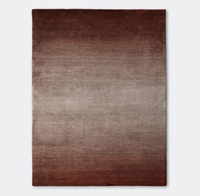 Tapis en laine tufté à la main marron, abstrait, à poils ras, moderne, écologique, antidérapant, adapté aux animaux domestiques, antibactérien, pour salon et bar