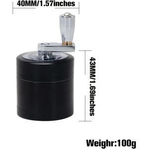 Miglior Regalo: Trituratore per Erbe e Spezie alla Vaniglia con Manico in Metallo, 1 Pezzo - Product Image 5