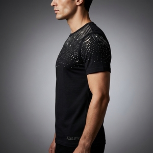 Camisetas Personalizadas de Cuello Alto Grueso para Hombre, Venta al por Mayor, 100% Algodón de Alto Gramaje, Ajuste Holgado, Ecológicas, Transpirables, de Secado Rápido - Product Image 3