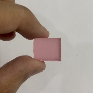 Zafiro padparadsha cultivado en laboratorio, color rosa amanecer, método CZOCHRALSKI, calidad de facetado, gema lapidaria en bruto, sin cortar. - Product Image 5