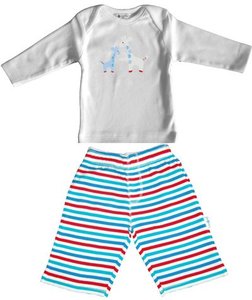 Haute qualité vêtements en gros Offre Spéciale dessin animé imprimé bébé enfants doux coton tissu à manches longues T-shirts pantalon pour garçons filles - Product Image 3