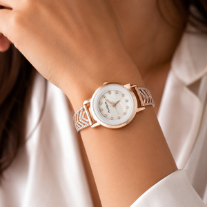Bracelet de montre en argent sterling 925 avec zircone cubique, maillons géométriques, pour femme, finition polie, montre de luxe, cadeau de fête, bijoux - Product Image 1