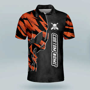 Camisas de Boliche para Hombre al por Mayor, Nuevo Estilo, 100% Poliéster, Camisas de Boliche Personalizadas para Hombre, Camisa Polo de Boliche - Product Image 6