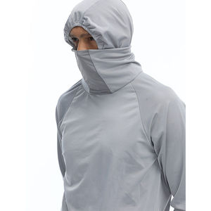 T-shirts de pêche personnalisés avec protection UV, vente en gros, fabricant OEM, fournisseur, tee-shirts en polyester, marque privée, production en vrac - Product Image 2