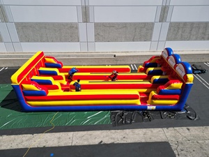 Juego Deportivo Inflable 2 en 1 Comercial, Joust Bungee, En Oferta, Juego Inflable Bungee Run - Product Image 4