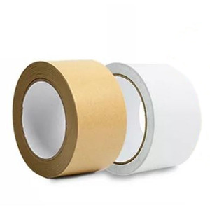Einseitiges Kraftpapierband Braunes Verpackungsklebeband, Recycelbar und Beschreibbar, Unbeschichtete Oberfläche, zum Abdecken und Versiegeln, 6 Rollen - Product Image 2