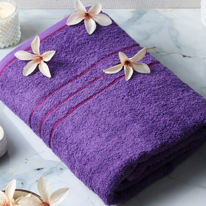 Best Selling Customized Logo Printed Organic Novelty Cotton Hotel <b>Bath</b> Linen Towels Extra Silky Superior Feel India - Product Image 4