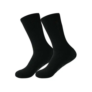 Chaussettes de sport pour hommes de qualité supérieure, antibactériennes, respirantes, à séchage rapide, en tissu polyester, confortables pour la salle de sport - Product Image 1